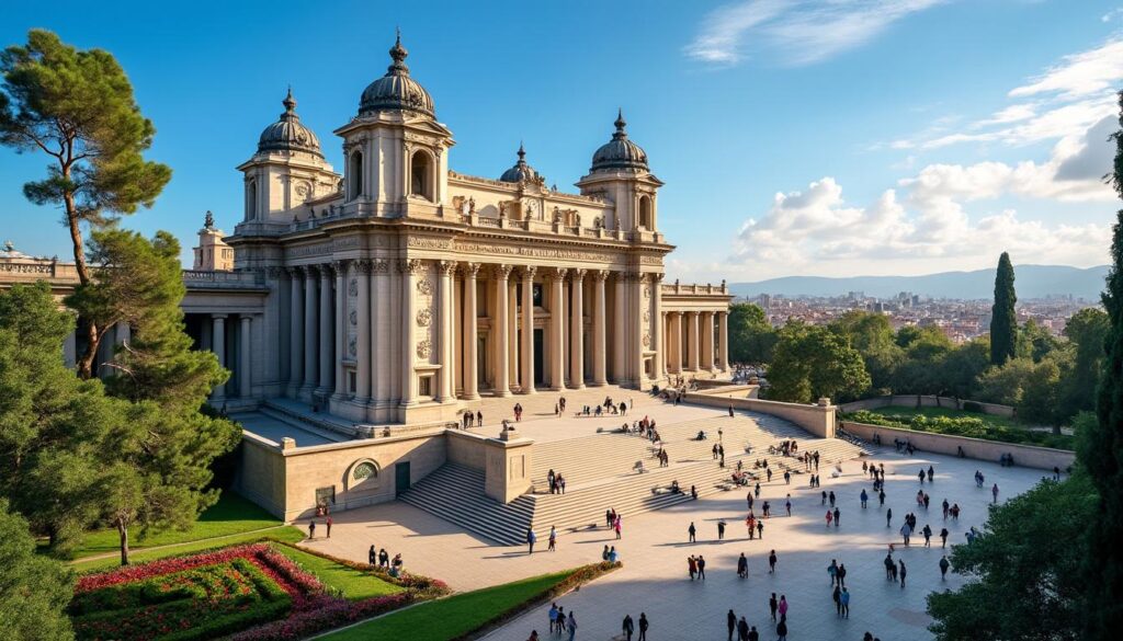 découvrez le musée national d'art de catalogne, un joyau incontournable de barcelone qui vous plonge dans l'histoire et la richesse artistique de la catalogne. une visite à ne pas manquer pour les amateurs d'art et de culture.