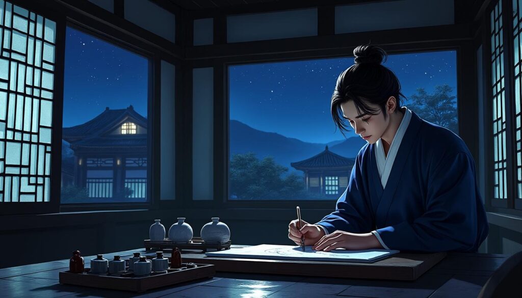 découvrez painter of the night, un manhwa culte mêlant passion et mystère, et plongez dans un univers captivant riche en émotions et en art.