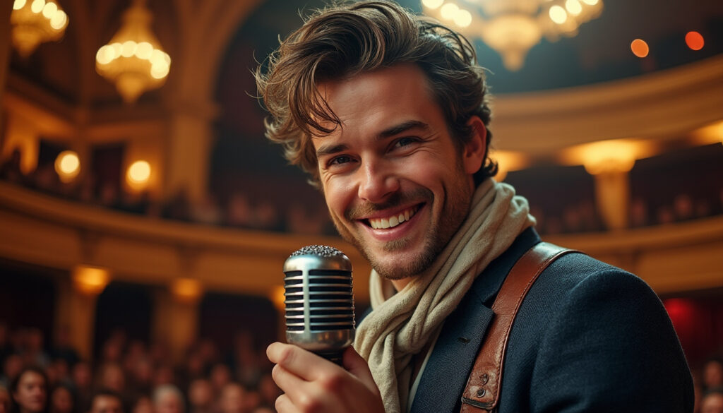découvrez pourquoi le charme unique du chanteur anglais conquiert le cœur du public français et illumine la scène musicale avec son talent et son charisme.