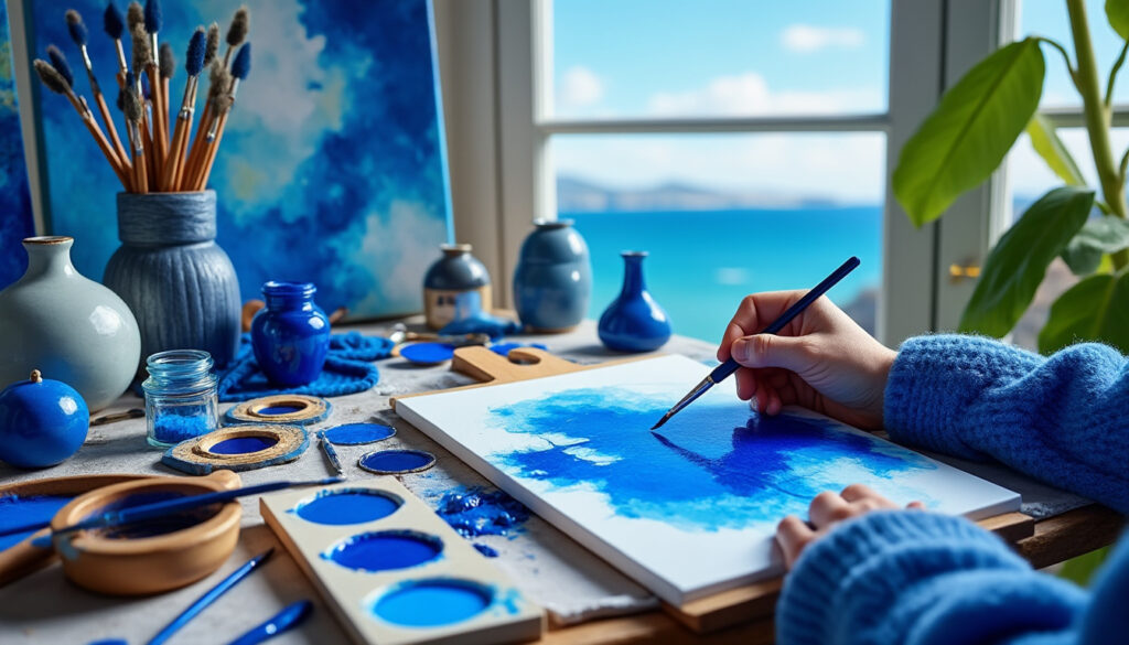 découvrez pourquoi la couleur bleue fascine tant les artistes et les créateurs, explorant son influence, sa symbolique et son impact dans le monde de l'art et du design.