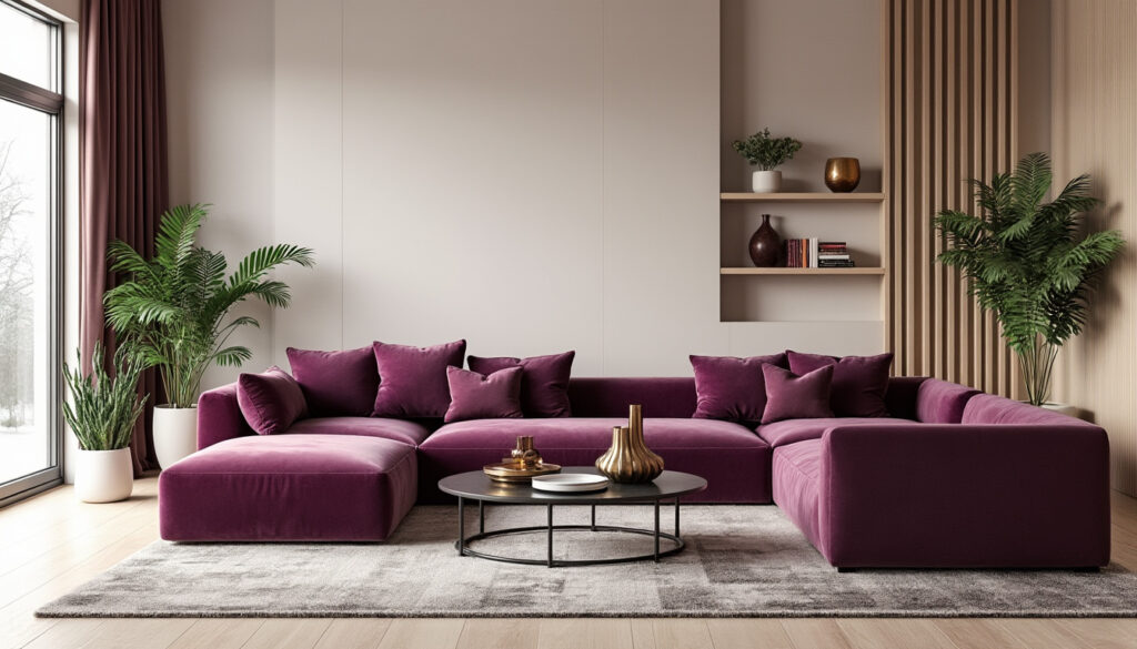 découvrez comment intégrer la couleur prune, une teinte riche et chaleureuse, dans votre décoration intérieure pour créer une ambiance élégante et sophistiquée.