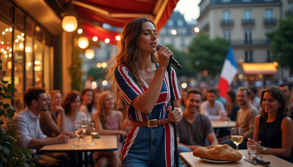 découvrez pourquoi la chanteuse anglaise séduit et conquiert le cœur des français avec son talent unique et son charme irrésistible.