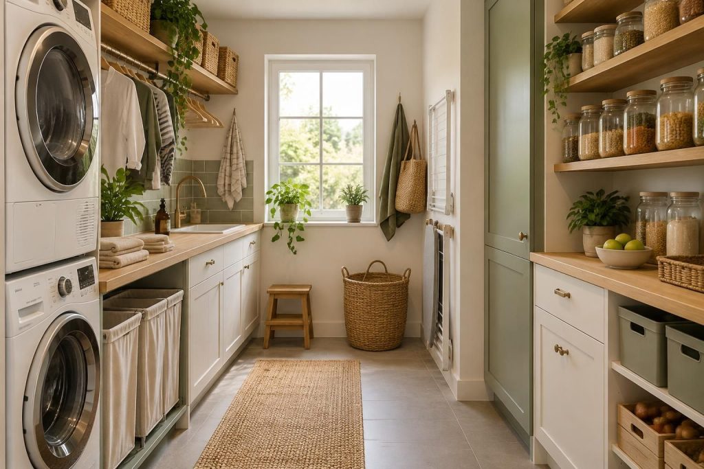 découvrez 7 idées déco et pratiques pour aménager une arrière-cuisine buanderie fonctionnelle, optimiser le rangement et faciliter le quotidien.