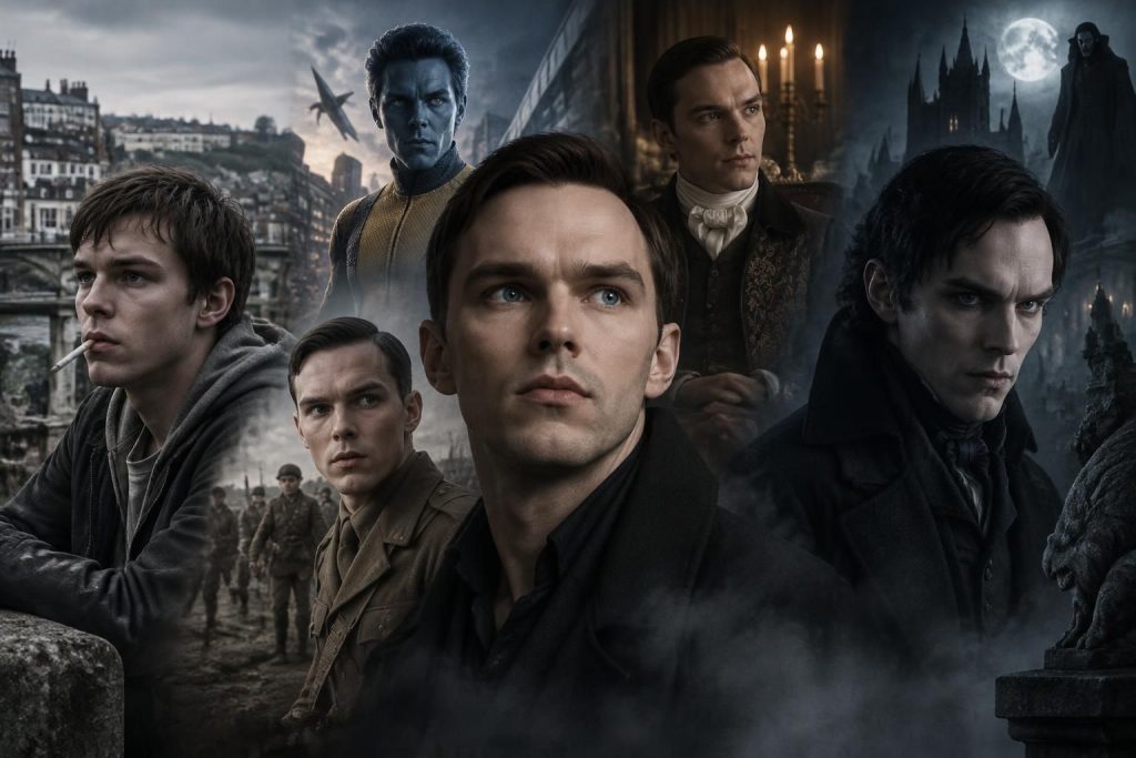 découvrez les films et séries tv incontournables de nicholas hoult, de son rôle culte dans skins à sa métamorphose en nosferatu.