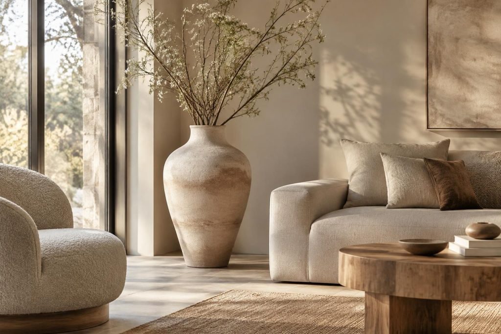 découvrez comment mettre en scène un grand vase pour sublimer votre décoration d’intérieur et créer un espace harmonieux et élégant.
